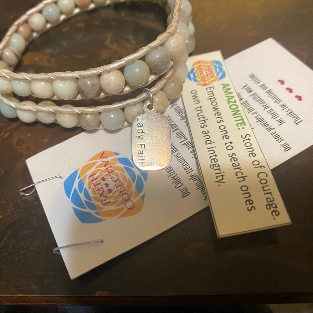Amazonite Wrap Bracelet New